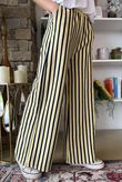 Marlowe Stripe Wide Leg Lounge Trouser Lemonade